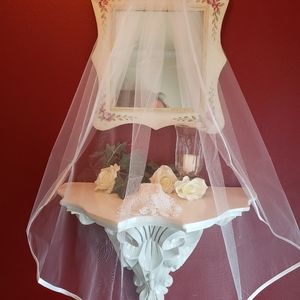 White Bridal Wedding Veil